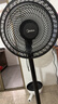 美的（Midea）【超级单品】七叶轻音立式电风扇家用柔风落地扇台式桌面小型风扇大风量节能摇头宿舍电扇 SAF30AB 实拍图