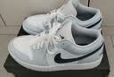 Jordan男子休闲鞋 AJ1运动鞋553558-400浅冰蓝-蓝色二次方44 实拍图