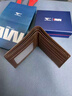 七匹狼（SEPTWOLVES）男士钱包短款真皮牛皮钱夹加厚大容量男式软皮皮夹送男友老公爸爸 送专柜礼盒 啡色 3A94054B-1 实拍图