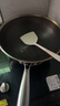 炊大皇炒锅304不锈钢有钛炒菜锅煎锅平底不粘炒锅32cm 可立可视盖不挑灶 实拍图