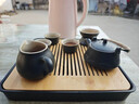 京东京造茶具整套 套装功夫茶盘茶台茶壶【黑陶小雅】 12件套家用茶具 实拍图