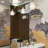 贾小姐的店竹编吊灯中式禅意茶室灯东南亚餐厅酒店民宿风格日式竹艺火锅灯具 直径50cm 实拍图