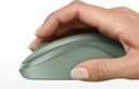罗技（Logitech）M221 轻音鼠标 无线鼠标 办公鼠标 对称鼠标 带无线微型接收器 薄荷绿 实拍图