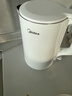 美的（Midea）电热水壶家用烧水壶泡茶0涂层食品级304不锈钢自动断电双层防烫全钢无缝1.5L大容量 MK-HJ1566 实拍图