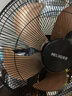 美菱（MeiLing）电风扇/落地扇【1级能效+直流变频+纯铜电机】大风量可升缩AI语音遥控铝叶触屏款MPF-DL16618ZR 实拍图