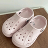 CROCS卡骆驰洞洞鞋贝雅洞洞鞋轻便运动鞋耐磨一脚蹬拖鞋休闲鞋|10126 裸粉-6PI 37 /38(230mm) 实拍图