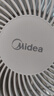 美的（Midea）【飓风节能】七叶柔风立式电风扇/家用轻音落地扇/台式小型风扇/大风力遥控定时摇头风扇 SAH35BSJ 实拍图