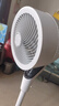 艾美特（AIRMATE）【天鹅MAX】空气循环扇直流变频家用大风力电风扇卧室轻音一级能效负离子净化语音落地扇 SRDI151 实拍图