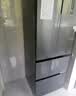 新飞281L法式多门四门三温中门软冷冻节能省电保鲜冰箱BCD-281K7AT 实拍图