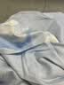 博洋家纺床上用品四件套纯棉被套床单100%棉套件全棉被罩1.8米床清和月蓝 实拍图