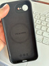 奶小鸭（NEYAA）适用苹果17e手机壳 iphone17e/16e保护套全包超薄Magsafe磁吸液态硅胶防摔简约男女款 石墨黑 实拍图