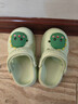 牧童儿童拖鞋夏男宝宝洞洞鞋软底女童卡通洗澡婴幼儿家居鞋奶龙绿160 实拍图