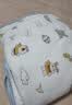 十月结晶婴儿抱被春秋棉襁褓宝宝产房包被四季通用薄夹棉 夏日海岸90*90 实拍图