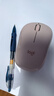 罗技（Logitech）M221轻音鼠标 无线鼠标 办公鼠标 对称鼠标 带无线微型接收器 茱萸粉 实拍图