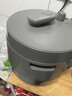 美的（Midea）0涂层精钢厚釜电压力锅5L双胆全自动智能预约家用煲汤煮饭煲MY-C5856G高压锅4-6人 实拍图