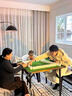 梦多福 麻将桌折叠便携式餐桌两用方桌棋牌桌简易家用手搓麻将机桌子 升级款90合金包边+加厚碳素钢不挡腿折叠腿 新升级 实拍图