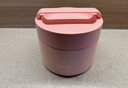 苏泊尔（SUPOR） 保温饭盒316L不锈钢便当盒真空保温桶饭盒学生送饭户外餐盒 蜜桃粉800ml 实拍图