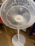 美的（Midea）【品质推荐】七叶轻音柔风电风扇/家用省电落地扇/台式电扇/广角摇头节能宿舍小型风扇 SAE35CA 实拍图