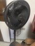 美的（Midea） 电风扇 家用风扇7叶落地扇立式轻音节能大风量电扇台扇迷你扇台立两用转页扇空气循环扇安静低音 语音遥控丨4段高度 3重飓风·SAI30AN 家用落地扇 实拍图