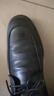 波图蕾斯英伦男士商务休闲鞋正装皮鞋男系带耐磨通勤婚鞋男 9829 黑色 44 实拍图