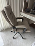 顾全老板椅可躺电脑椅办公椅午休真皮家用人体工学大班椅C533咖皮 实拍图