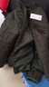 ACLOSMIL男士保暖冬季轻薄款丝棉棉服男短款休闲立领上衣爸爸男装棉衣外套 军绿色立领 3XL 140-155斤 实拍图