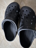 卡骆驰（CROCS）贝雅洞洞鞋男鞋女鞋轻便耐磨一脚蹬拖鞋休闲鞋百搭花园鞋|10126 黑色-001 43 (270mm) 实拍图