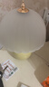 奶油风台灯卧室创意床头柜轻奢高级感主卧温馨结婚氛围小夜灯 【奶油黄】插电按键调光（三色变光+可调亮度） 实拍图