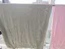 洁丽雅（Grace）吸水速干防螨纯棉浴巾男女士不易掉毛洗澡巾全棉高档大浴巾运动 实拍图