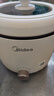 美的（Midea）电煮锅 泡面火锅宿舍小电锅 电蒸锅 多功能家用电热锅 2.6L蒸煮一体 小型2-3人用 配带蒸笼XZE2076 实拍图