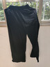 阔腿裤夏季新款长裤女宽松棉麻女裤垂感高腰休闲直筒裤子 黑色 L 建议105-120斤 实拍图