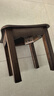 家逸实木小凳子沙发凳几凳客厅换鞋凳简约小板凳办公室脚踏凳 实拍图