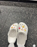 卡骆驰（CROCS）贝雅卡骆班洞洞鞋轻便耐磨一脚蹬休闲鞋女鞋时尚沙滩鞋|205089 芭蕾粉/糖果粉-6TG 37 /38(230mm) 实拍图