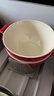 珐宝（staub）陶瓷碗大号沙拉碗家用甜品碗泡面汤碗面碗烘焙双耳饭碗 18cm樱桃红 实拍图