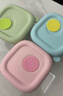 COOKSS婴儿辅食盒玻璃可蒸煮储存盒家用冷冻格保鲜蛋糕模具辅食碗工具 实拍图