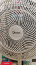 美的（Midea）【品质推荐】七叶轻音柔风电风扇/家用省电落地扇/台式电扇/广角摇头节能宿舍小型风扇 SAE35CA 实拍图