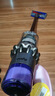 戴森（DYSON）V15 Detect Fluffy无绳吸尘器新一代蓝色【原装进口】手持无线 除螨 宠物家庭适用 实拍图