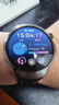 华为HUAWEI WATCH 5 46mm高端款航天级钛合金表壳木星棕素皮复合表带X-TAP智感窗eSIM 实拍图