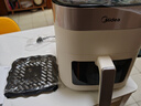美的（Midea）空气炸锅家用免翻面 全自动实用蒸烤一体烤箱 可视窗口大容量6.5L 金属内腔热风循环KZC6517 实拍图