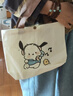 小熊帆布包女学生便携上班帆布兜手提包手拎便当帆布袋 帕恰狗（带按扣）活动 实拍图