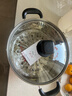 美厨（MAXCOOK）蒸锅 304不锈钢26cm单层蒸锅 加厚复合底燃气炉电磁炉通用 实拍图