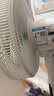 美的（Midea）【幸运草安睡1S】一级能效直流变频声控电风扇家用遥控卧室静音落地扇台式桌面抗菌大风力转页扇 实拍图