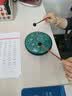 阿萨斯空灵鼓11音6寸初学乐器便携开班礼品儿童生日礼物钢舌鼓-斑点绿 实拍图