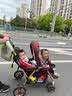 liuncy双胞胎婴儿推车前后坐二胎双人可坐躺轻便折叠儿童手推车 实拍图