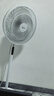 美的（Midea）【飓风节能】七叶柔风立式电风扇/家用轻音落地扇/台式小型风扇/大风力遥控定时摇头风扇 SAH35BSJ 实拍图