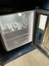 荣事达（Royalstar）冰吧冰箱家用客厅恒温保鲜冷藏柜茶叶饮料立式冷柜办公室酒店留样冰柜迷你嵌入式复古冰吧小型酒柜 50L【全冷藏+白光灯】一级能效 实拍图