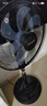 美菱（MeiLing）电风扇/落地扇 七叶家用四档加强风扇落地/交流定频风扇可拆卸轻音定时摇头电扇 MFS-40黑色款 实拍图