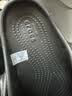 卡骆驰（CROCS）厚底云朵洞洞鞋户外休闲时尚一脚蹬沙滩鞋拖鞋 206750 206750-001 37 -38 实拍图