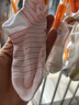 贝比婴儿袜子夏季薄款棉袜可爱新生儿宝宝袜透气网眼袜女童公主中筒袜 实拍图