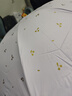 天堂伞 防紫外线晴雨伞三折 便携黑胶遮阳太阳伞晴雨两用 粉紫 实拍图